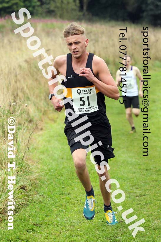 Senior Mens relay, 2021 Farringdon Open Cross Country, Sunderland . Photo: David T. Hewitson/Sports for All Pics